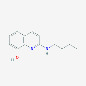 molecular formula C13H16N2O B1271013 2-(Butylamino)quinolin-8-ol CAS No. 70125-20-1