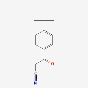 3-(4-Tert-butylphenyl)-3-oxopropanenitrile