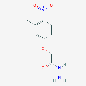 2-(3-Methyl-4-nitrophenoxy)acetohydrazide