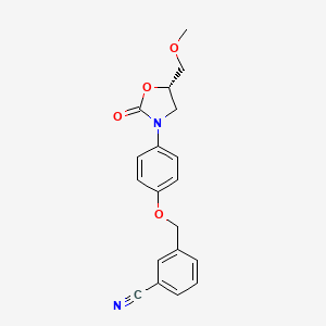 molecular formula C19H18N2O4 B12710296 Cimoxatone, (S)- CAS No. 73422-40-9