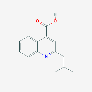 2-Isobutyl-quinoline-4-carboxylic acid