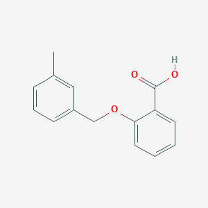 2-[(3-Methylbenzyl)oxy]benzoic acid
