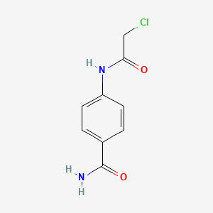 4-[(Chloroacetyl)amino]benzamide