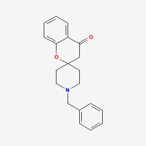 molecular formula C20H21NO2 B1271121 1'-Benzylspiro[chroman-2,4'-piperidin]-4-one CAS No. 77264-89-2