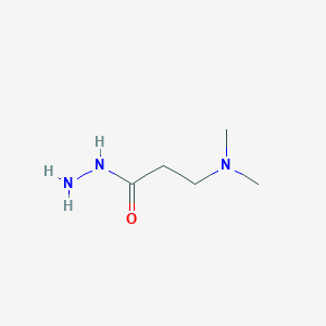 molecular formula C5H13N3O B1271146 3-(Dimethylamino)propanohydrazide CAS No. 22636-79-9