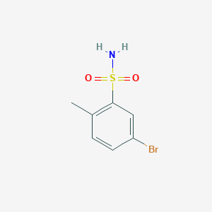 molecular formula C7H8BrNO2S B1271157 5-Bromo-2-methylbenzenesulfonamide CAS No. 56919-16-5