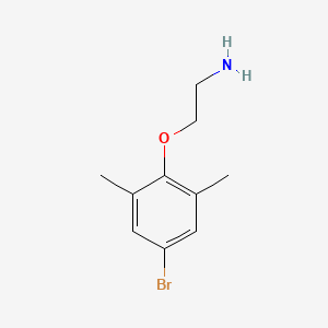 molecular formula C10H14BrNO B1271181 2-(4-Bromo-2,6-dimethyl-phenoxy)-ethylamine CAS No. 499980-87-9