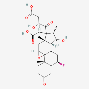 molecular formula C26H31FO9 B12711852 Einecs 262-492-5 