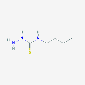 molecular formula C5H13N3S B1271192 4-Butyl-3-thiosemicarbazide CAS No. 6610-31-7