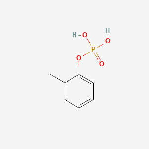 molecular formula C7H9O4P B12712048 (2-Methylphenyl) Dihydrogen Phosphate CAS No. 18351-85-4