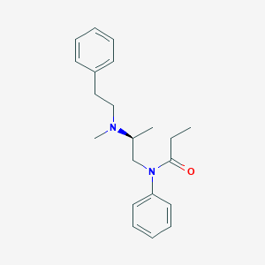 molecular formula C21H28N2O B12712049 Diampromide, (S)- CAS No. 6086-66-4