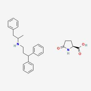 molecular formula C29H34N2O3 B12712072 Einecs 301-154-4 CAS No. 93981-68-1