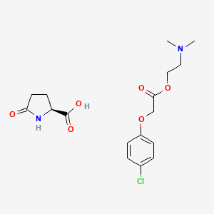 molecular formula C17H23ClN2O6 B12712122 Einecs 299-151-5 CAS No. 93857-19-3