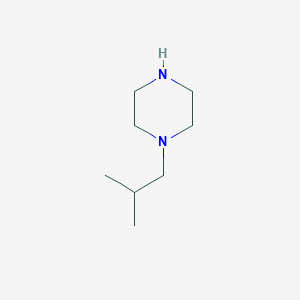 molecular formula C8H18N2 B1271213 1-异丁基哌嗪 CAS No. 5308-28-1