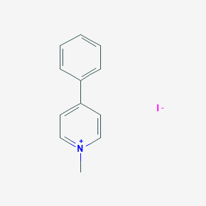 molecular formula C12H12IN B127122 1-Methyl-4-phenylpyridinium iodide CAS No. 36913-39-0