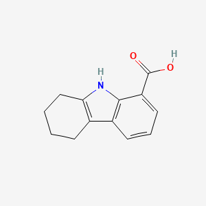 molecular formula C13H13NO2 B1271222 2,3,4,9-tetrahydro-1H-carbazole-8-carboxylic acid CAS No. 65764-56-9