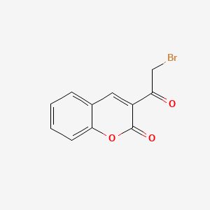 molecular formula C11H7BrO3 B1271225 3-(Bromoacetyl)coumarin CAS No. 29310-88-1