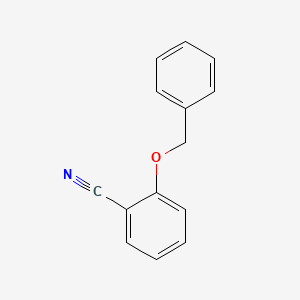 molecular formula C14H11NO B1271232 2-(Benzyloxy)benzonitrile CAS No. 74511-44-7