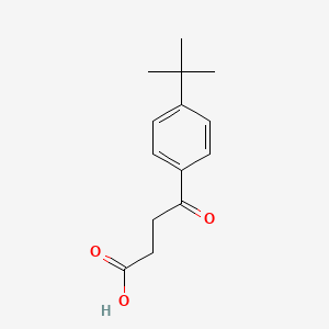 molecular formula C14H18O3 B1271234 4-(4-Tert-butylphenyl)-4-oxobutanoic acid CAS No. 35288-08-5