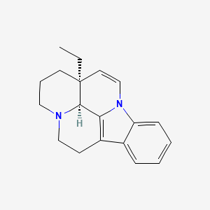 molecular formula C19H22N2 B12712370 (-)-Eburnamenine CAS No. 38199-30-3