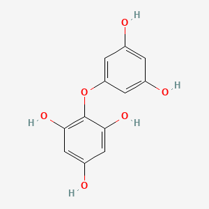 molecular formula C12H10O6 B12712377 Diphlorethol CAS No. 61237-21-6