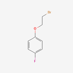 molecular formula C8H8BrFO B1271244 1-(2-Bromoethoxy)-4-fluorobenzene CAS No. 332-48-9