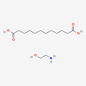 molecular formula C14H29NO5 B12712477 Einecs 282-287-4 CAS No. 84145-60-8