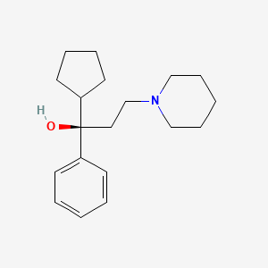 molecular formula C19H29NO B12712558 (R)-Cycrimine CAS No. 184488-58-2