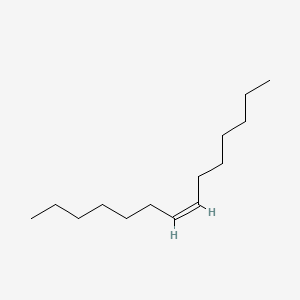 molecular formula C14H28 B12712619 cis-7-Tetradecene CAS No. 41446-60-0