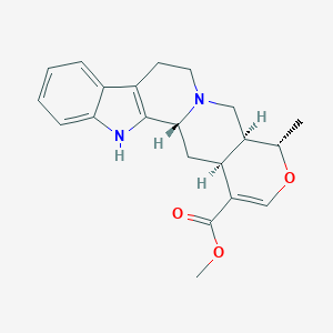 molecular formula C21H24N2O3 B127127 Akuammigine CAS No. 642-17-1