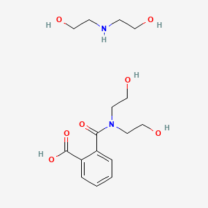 molecular formula C16H26N2O7 B12712762 Einecs 284-587-0 CAS No. 84930-07-4