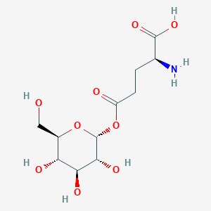 molecular formula C11H19NO9 B12712916 Glucose glutamate CAS No. 59279-63-9