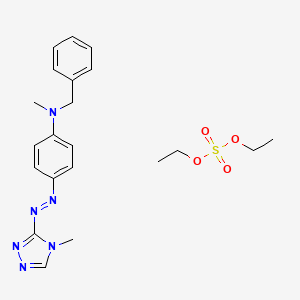 molecular formula C21H28N6O4S B12712926 Einecs 274-042-5 CAS No. 69563-63-9