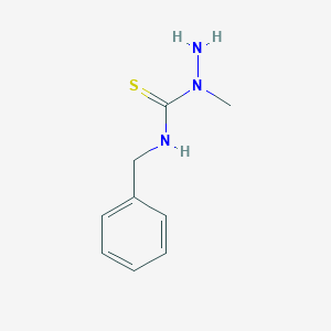 molecular formula C9H13N3S B1271297 N-苄基-1-甲基肼硫代酰胺 CAS No. 21076-23-3