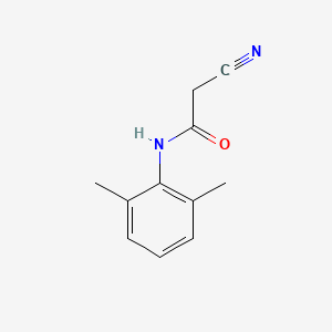 molecular formula C11H12N2O B1271300 2-氰基-N-(2,6-二甲基苯基)乙酰胺 CAS No. 53984-98-8