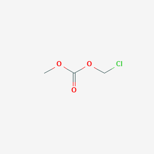 molecular formula C3H5ClO3 B127136 氯甲基甲基碳酸酯 CAS No. 40510-81-4