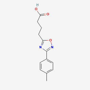 4-[3-(4-Methylphenyl)-1,2,4-oxadiazol-5-yl]butanoic acid