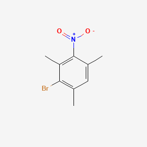 molecular formula C9H10BrNO2 B1271399 3-Bromo-2,4,6-trimethylnitrobenzene CAS No. 90561-85-6