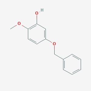 molecular formula C14H14O3 B127140 5-(Benzyloxy)-2-methoxyphenol CAS No. 84354-17-6