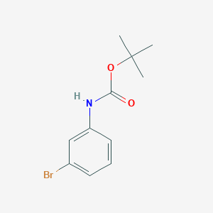 molecular formula C11H14BrNO2 B1271406 tert-butyl N-(3-bromophenyl)carbamate CAS No. 25216-74-4