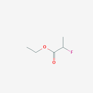 molecular formula C5H9FO2 B127141 Ethyl 2-Fluoropropionate CAS No. 349-43-9