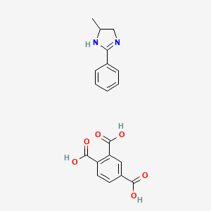 molecular formula C19H18N2O6 B12714111 Einecs 281-840-7 CAS No. 84041-60-1