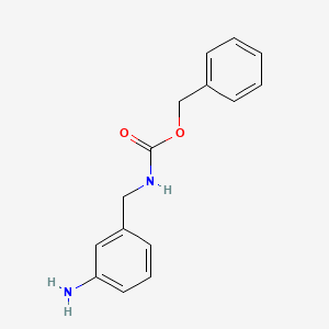 molecular formula C15H16N2O2 B1271412 Benzyl 3-aminobenzylcarbamate CAS No. 374554-26-4