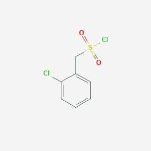 molecular formula C7H6Cl2O2S B1271417 (2-Chlorophenyl)methanesulfonyl chloride CAS No. 77421-13-7