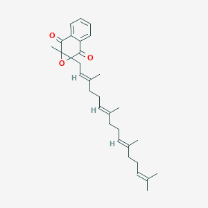 molecular formula C31H40O3 B127144 Menatetrenone Epoxide CAS No. 72908-86-2
