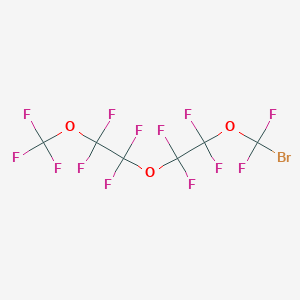 molecular formula C6BrF13O3 B1271451 1-Bromoperfluoro-2,5,8-trioxanonane CAS No. 330562-45-3