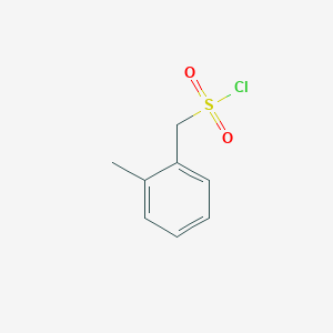 molecular formula C8H9ClO2S B1271457 (2-methylphenyl)methanesulfonyl Chloride CAS No. 92614-55-6