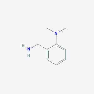 molecular formula C9H14N2 B1271461 2-(aminomethyl)-N,N-dimethylaniline CAS No. 57678-45-2