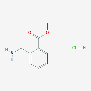 molecular formula C9H12ClNO2 B1271463 Methyl 2-(aminomethyl)benzoate Hydrochloride CAS No. 849020-92-4