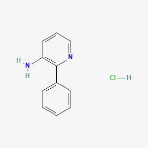 molecular formula C11H11ClN2 B1271474 2-phenylpyridin-3-amine Hydrochloride CAS No. 219121-62-7